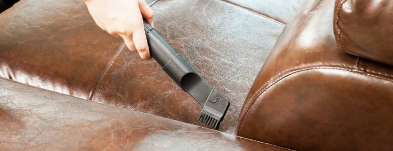 Clean The Leather Sofa