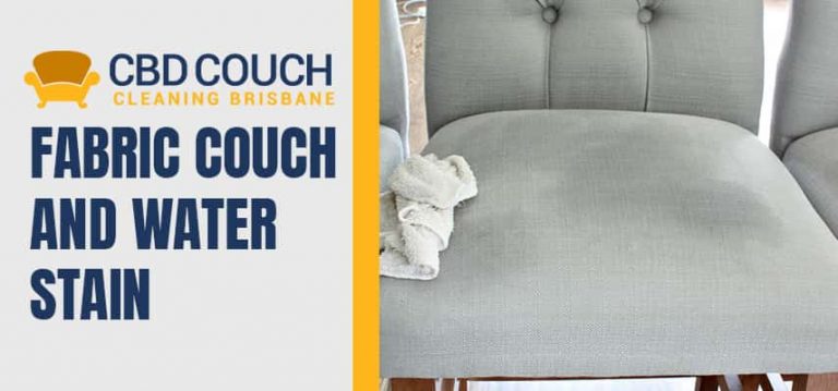 Fabric Couch and Water Stain